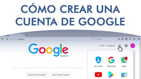 crear cuenta gmail.es